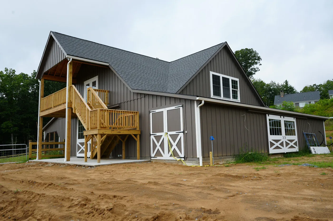 high country modular horse barn