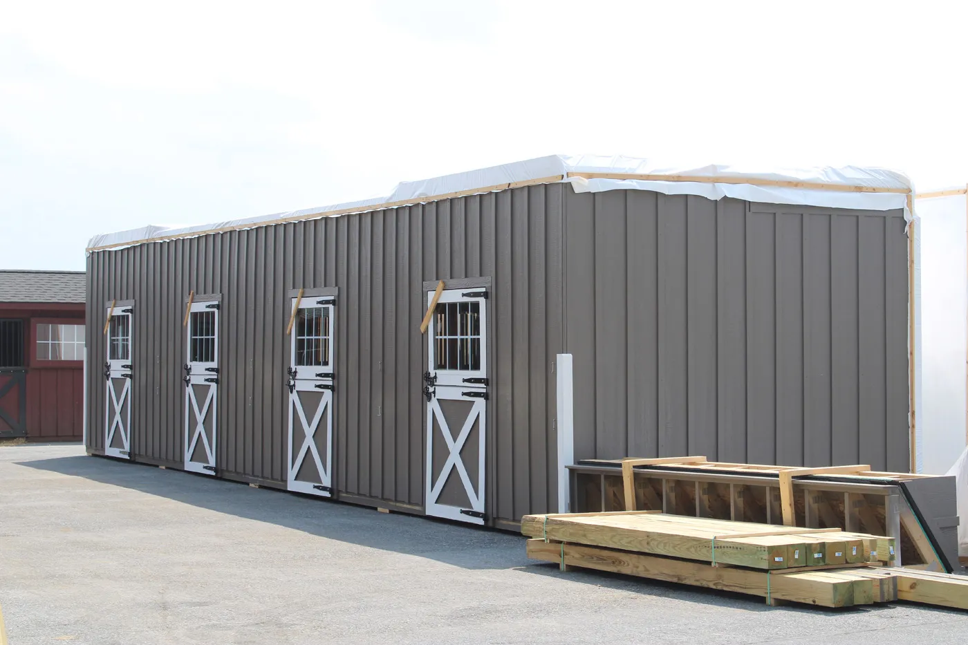 high country modular horse barn