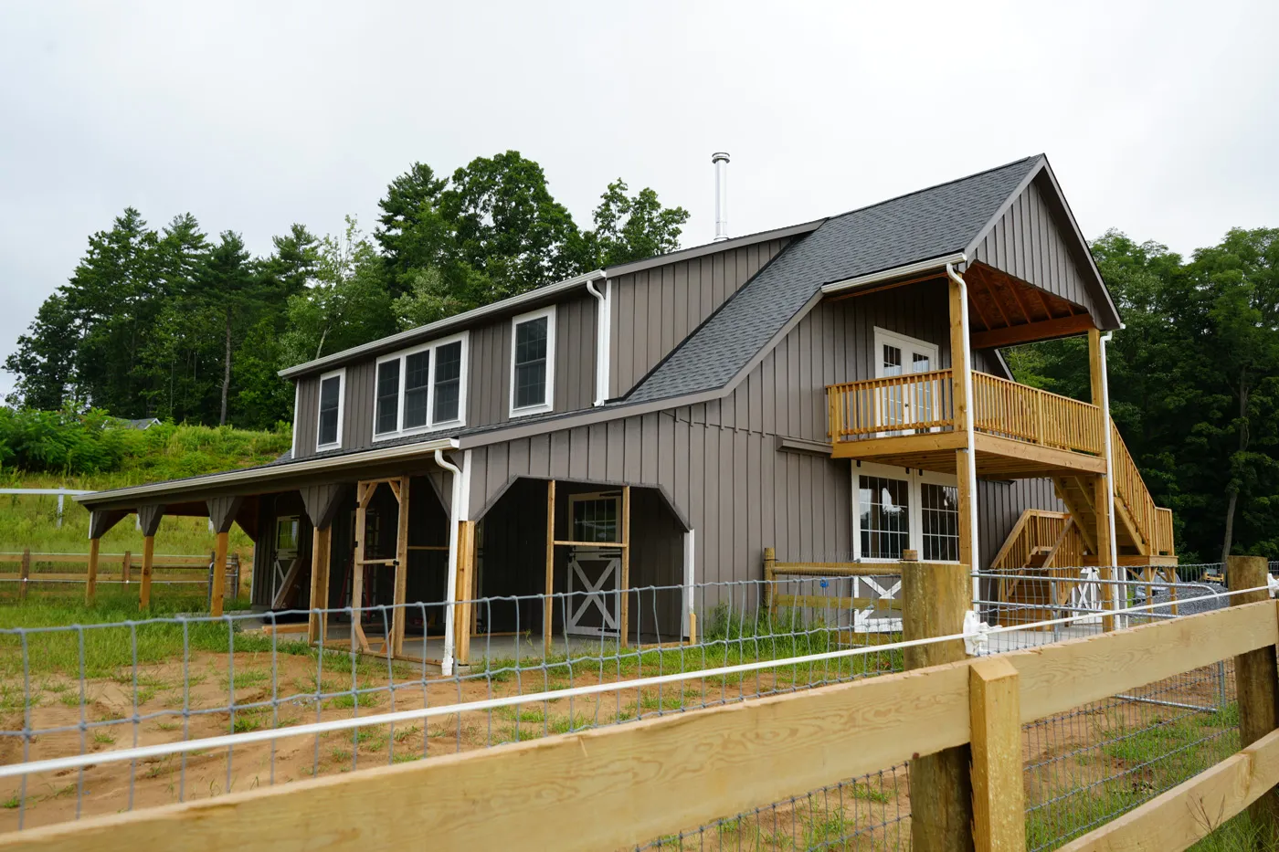 high country modular horse barn