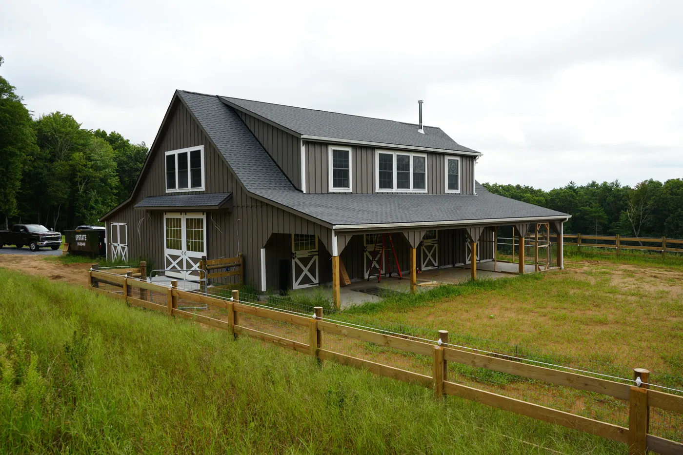 high country modular horse barn