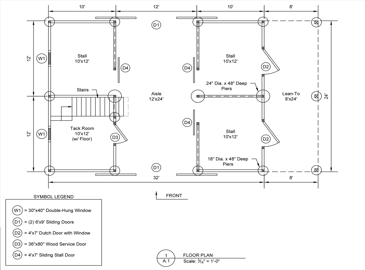 high country barn floor plan