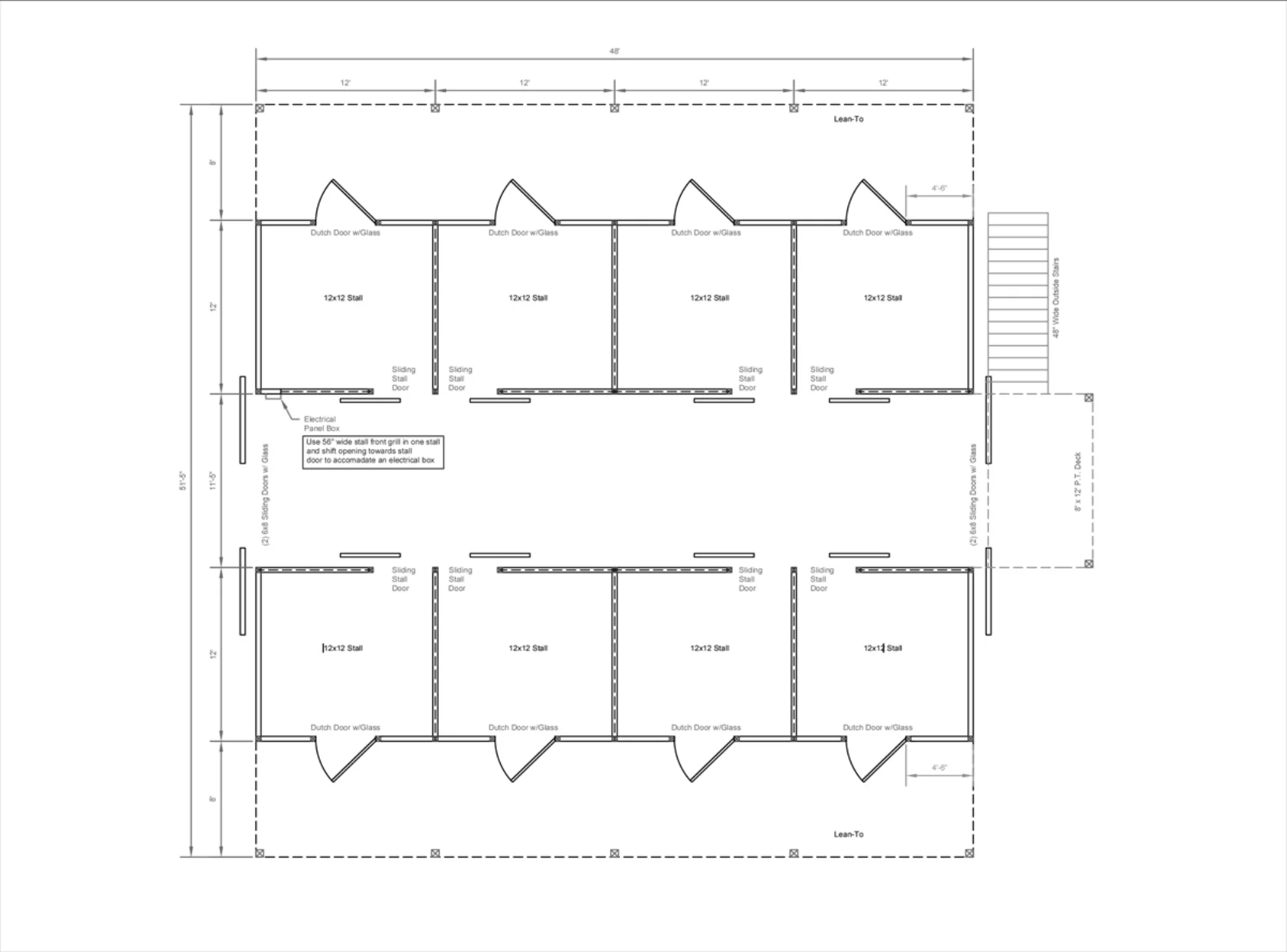 monitor modular horse barn