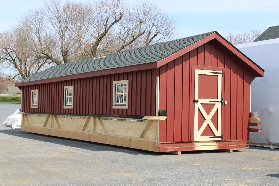 modular barn in monitor style