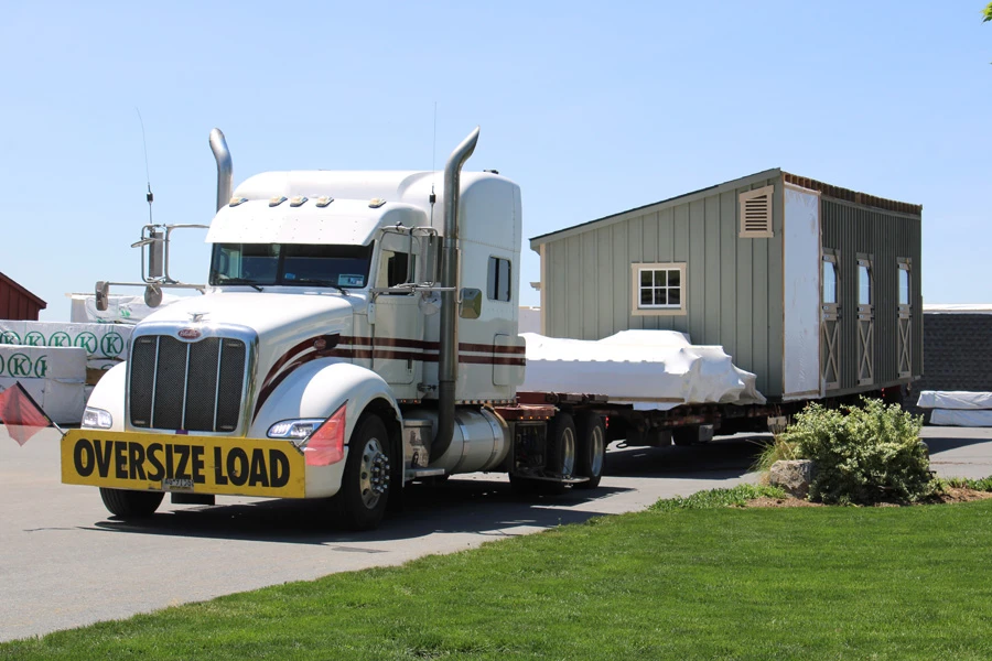 shed row modular horse barn