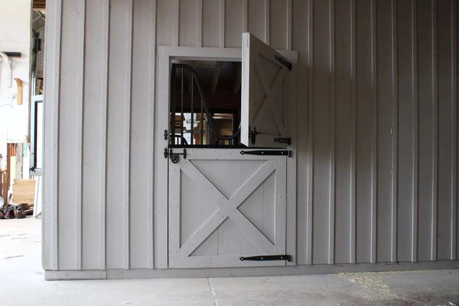 Shed Row Barn with 10 Lean-To