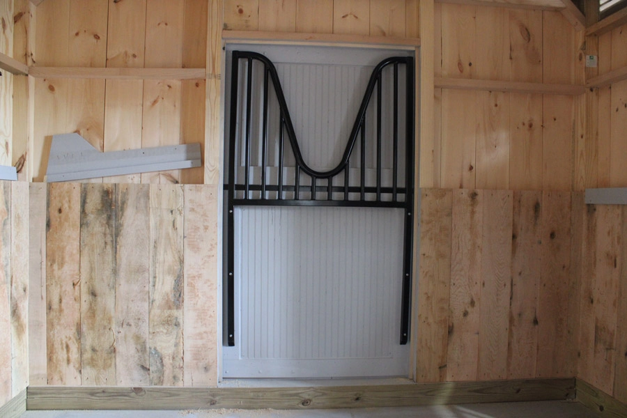 Shed Row Barn with 10 Lean-To