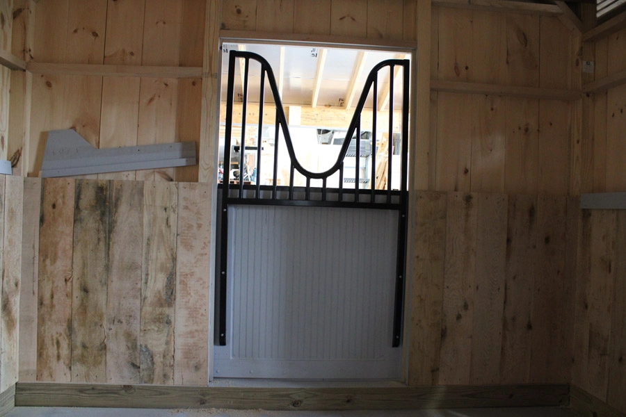 Shed Row Barn with 10 Lean-To