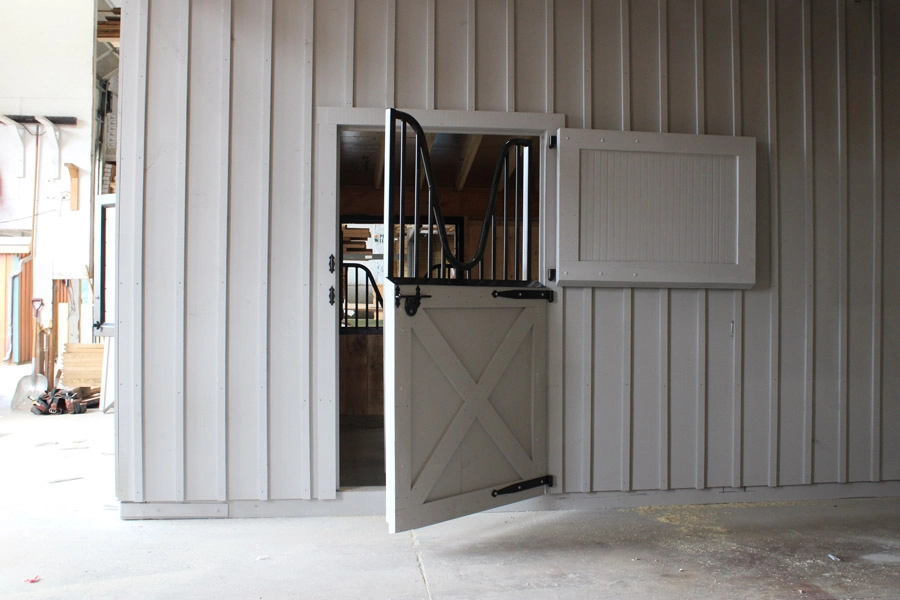 Shed Row Barn with 10 Lean-To