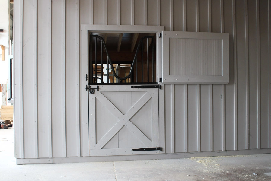 Shed Row Barn with 10 Lean-To
