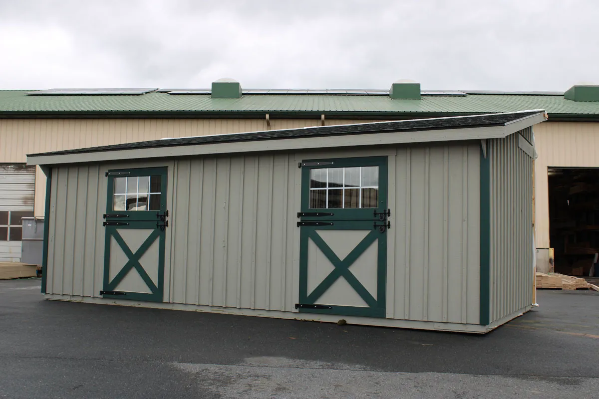 trailside modular horse barn