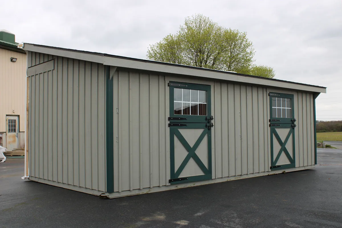 trailside modular horse barn