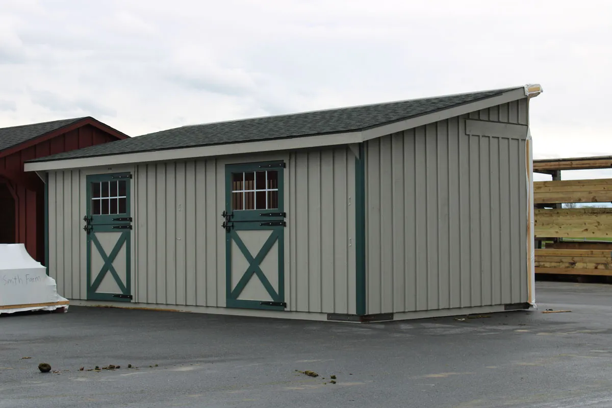 trailside modular horse barn