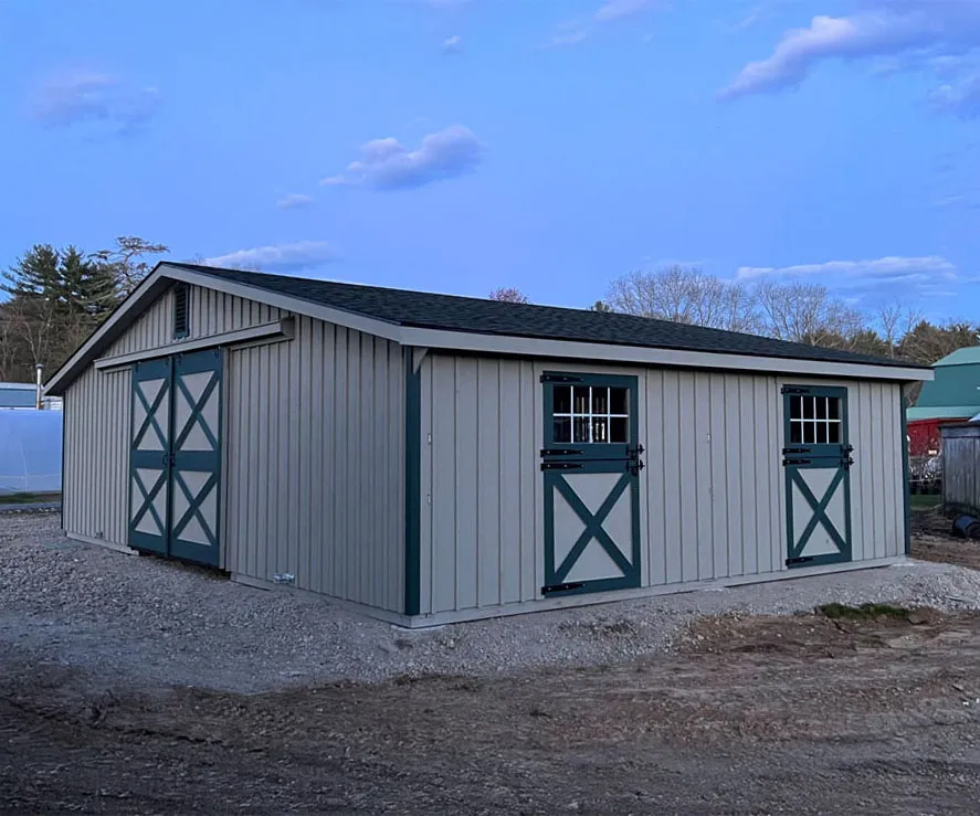 trailside modular horse barn