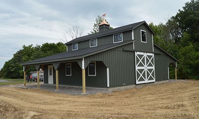 lean-to barns